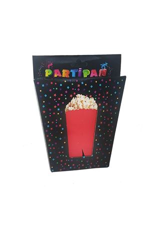 Mısır Kutusu Lüks Metalik Kırmızı 10 Adet