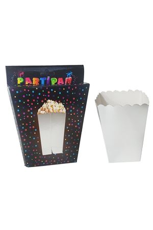 Mısır Kutusu Lüks Metalik Gümüş 10 Adet