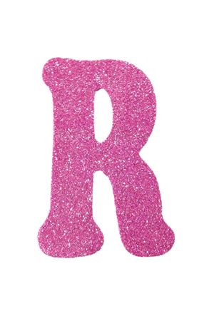 Eva Simli R Harf Pembe 12 cm