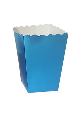 Mısır Kutusu Lüks Metalik Mavi 10 Adet