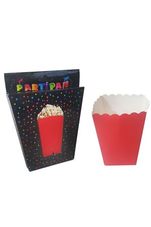 Mısır Kutusu Lüks Kırmızı 8 Adet