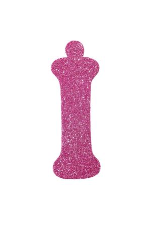 Eva Simli İ Harf Pembe 12 cm