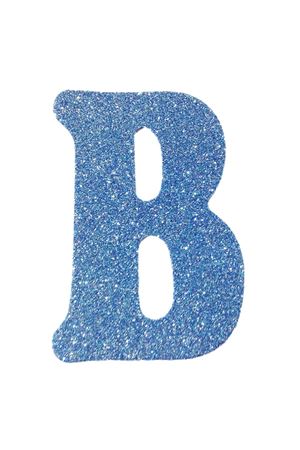 Eva Simli B Harf Turkuaz 12 cm