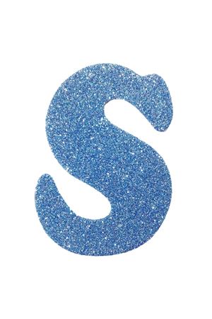 Eva Simli S Harf Turkuaz 12 cm