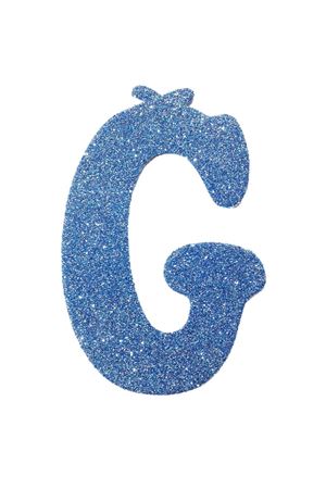 Eva Simli Ğ Harf Turkuaz 12 cm