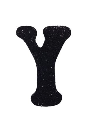 Eva Simli Y Harf Siyah 12 cm