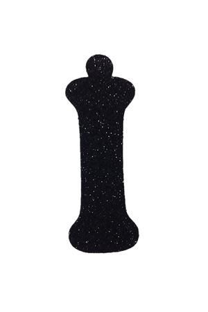 Eva Simli İ Harf Siyah 12 cm