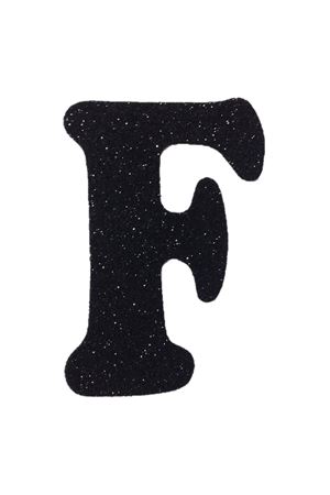 Eva Simli F Harf Siyah 12 cm