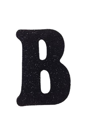 Eva Simli B Harf Siyah 12 cm