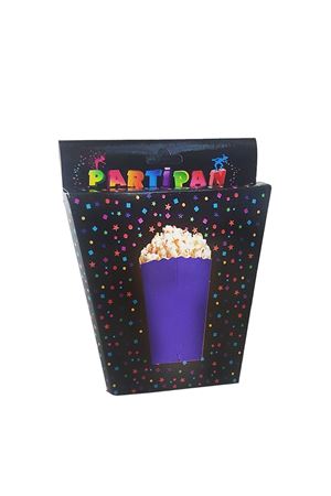 Mısır Kutusu Lüks Metalik Mor 10 Adet