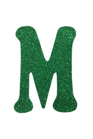 Eva Simli M Harf Yeşil 12 cm