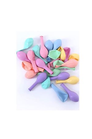 Makaron Balon Karışık 50 Adet