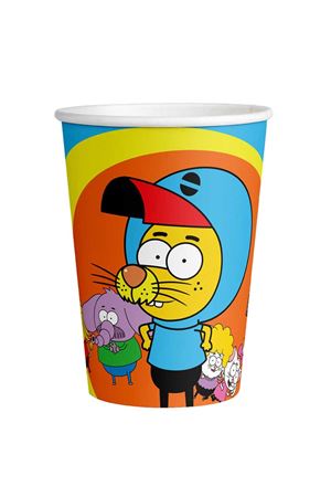 Kral Şakir Lisanslı Karton Bardak 8 Adet