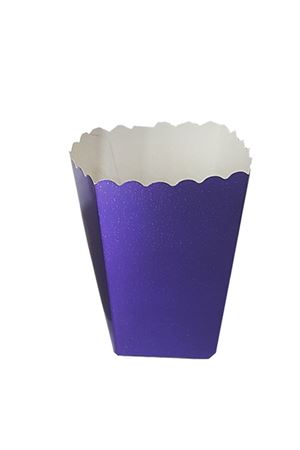 Mısır Kutusu Lüks Metalik Mor 10 Adet