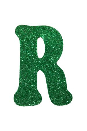 Eva Simli R Harf Yeşil 12 cm