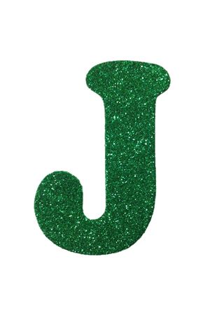 Eva Simli J Harf Yeşil 12 cm