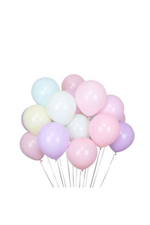 Makaron Balon Karışık 50 Adet