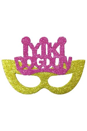 Eva İyi ki Doğdun Maske Pembe