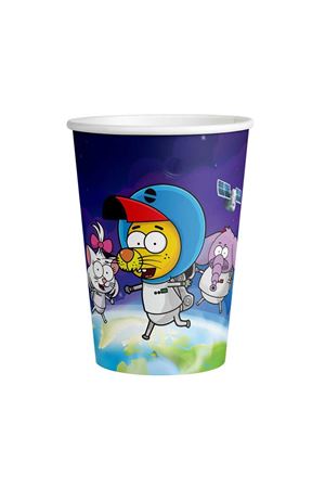 Kral Şakir Uzayda Karton Bardak 8 Adet
