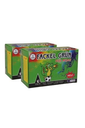Maç Meşalesi Yeşil 5 Adet