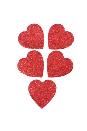 Eva Kalp Süs Kırmızı 5'li