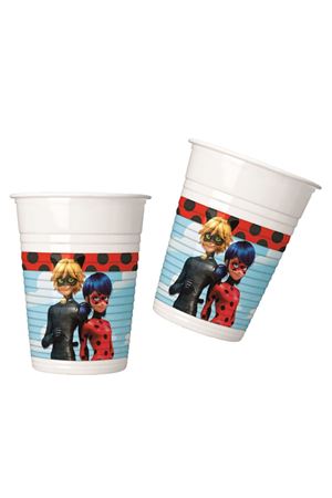 Miraculous Ladybug Bardak 8 Adet