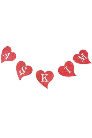 Aşkım Yazılı Kalpli Eva