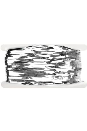 Püsküllü Metalize Masa Eteği Gümüş