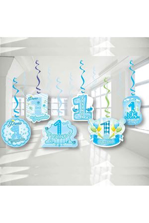 Prens 1 Yaşında Tavan Süs Mavi