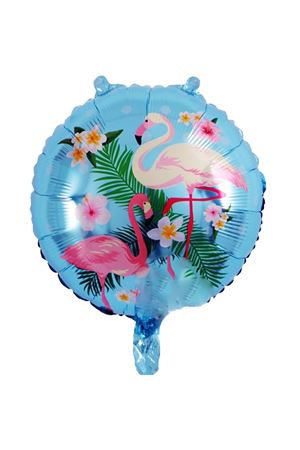 Folyo Balon Flamingo Mavi
