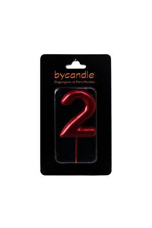 Rakam Mum 2 Yaş Kırmızı