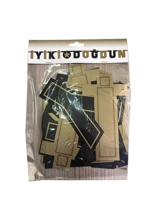 Gold İyi Ki Doğdun Yazı Banner