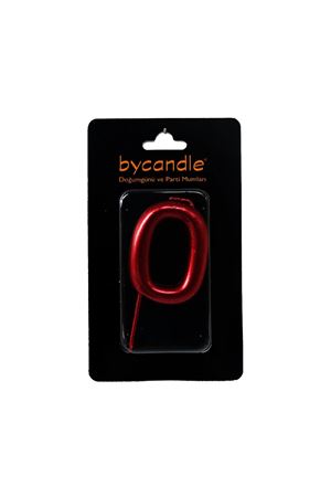 Rakam Mum 0 Yaş Kırmızı