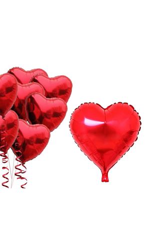 Kırmızı Kalp Folyo Balon 45 cm