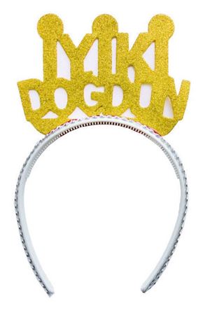 İyi ki Doğdun Eva Taç Altın