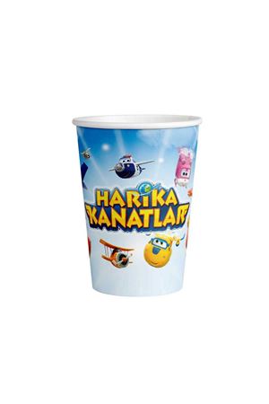 Harika Kantlar Karton Bardak 8 Adet