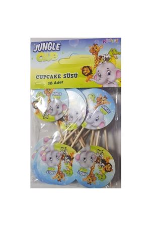 Safari Jungle Club Süs Kürdan 16 Adet