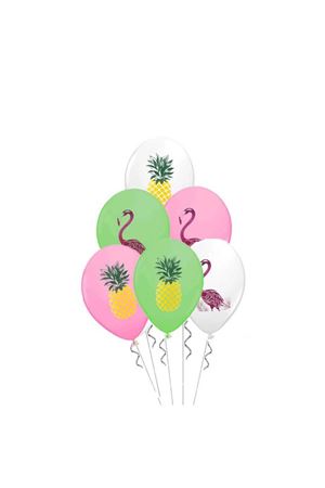 Flamingo Ananas Balon 100'lü
