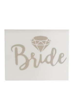 Bride Geçici Dövme Gümüş 10 Adet