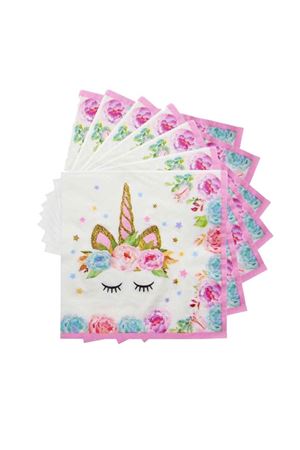 Unicorn Çiçekli Kağıt Peçete