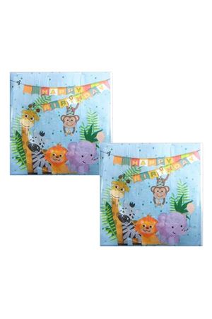 Safari Happy Birthday Peçete