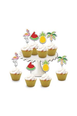 Flamingo Simli Eva Kürdan 8 Adet