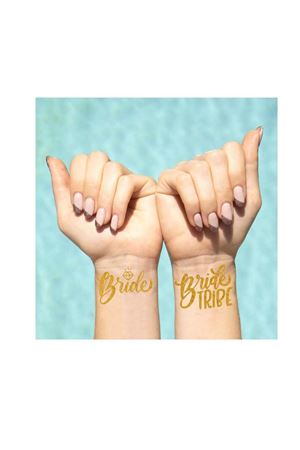 Bride Geçici Dövme Gold 10 Adet