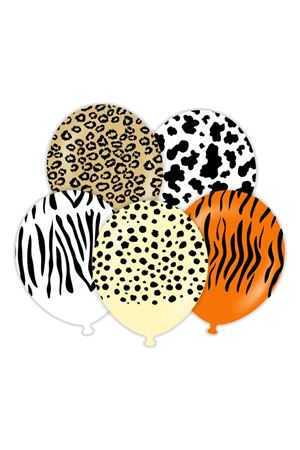 Safari Temalı Balon 100 Adet