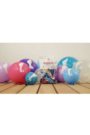 Deniz Kızı Baskılı Balon 100 Adet