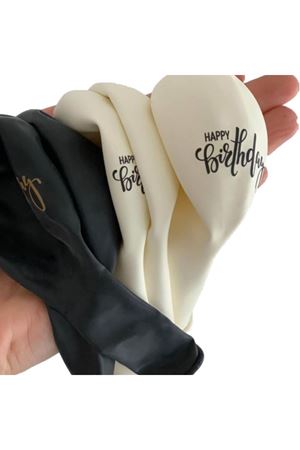 Happy Birthday Baskılı Balon 100 Adet