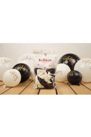 Happy Birthday Baskılı Balon 100 Adet