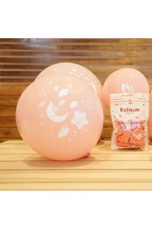 Oh Baby Baskılı Balon Pembe 100 Adet