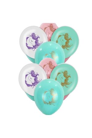 Unicorn Baskılı Balon 100 Adet