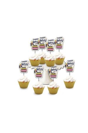 Happy Birthday Simli Eva Kürdan 8 Adet